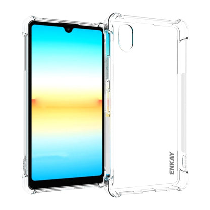 สำหรับ Sony Xperia Ace III ENKAY เคสโทรศัพท์กันกระแทก TPU แบบใส, For Sony Xperia Ace III