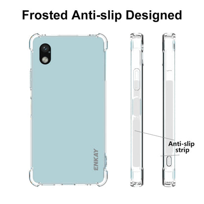 สำหรับ Sony Xperia Ace III ENKAY เคสโทรศัพท์กันกระแทก TPU แบบใส, For Sony Xperia Ace III