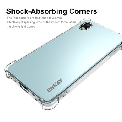 สำหรับ Sony Xperia Ace III ENKAY เคสโทรศัพท์กันกระแทก TPU แบบใส, For Sony Xperia Ace III