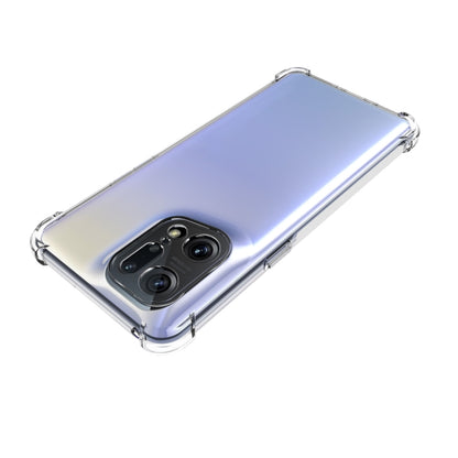 สำหรับ OPPO Find X5 Pro JSM โปร่งใส TPU ถุงลมนิรภัยกันกระแทกเคสโทรศัพท์ Antiskid, For OPPO Find X5 Pro