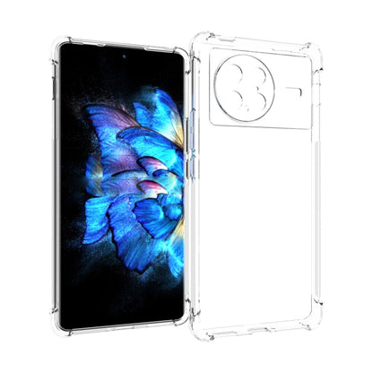 สำหรับ Vivo X Note 5G JSM โปร่งใส TPU ถุงลมนิรภัยกันกระแทกเคสโทรศัพท์ Antiskid, For vivo X Note 5G