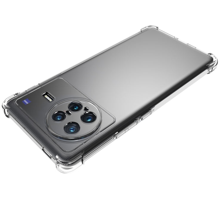 สำหรับ Vivo X Note 5G JSM โปร่งใส TPU ถุงลมนิรภัยกันกระแทกเคสโทรศัพท์ Antiskid, For vivo X Note 5G