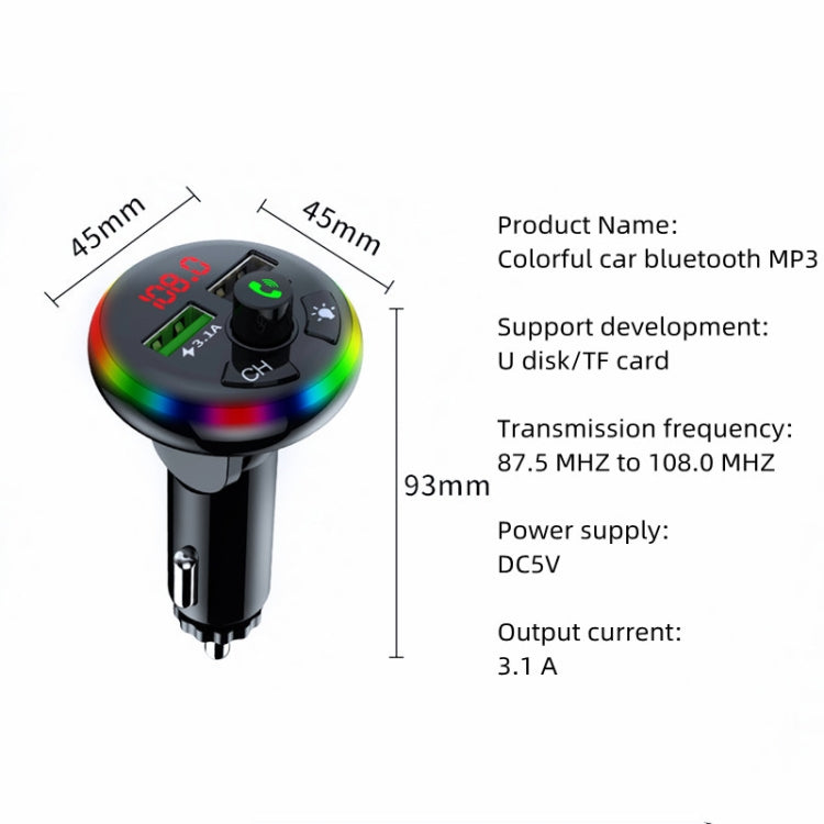 F14 ชาร์จเร็ว USB ที่ชาร์จแบตในรถสองพอร์ต USB 3.0 เครื่องชาร์จโทรศัพท์ขนาดเล็ก, F14