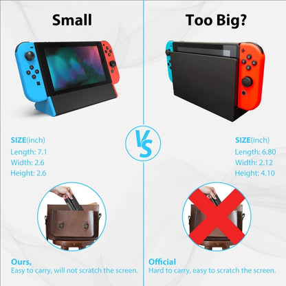 อะแดปเตอร์ Dock แบบพกพา 4K HDMI สำหรับ Nintendo Switch/Switch OLED (รุ่นปกติ), Normal Model