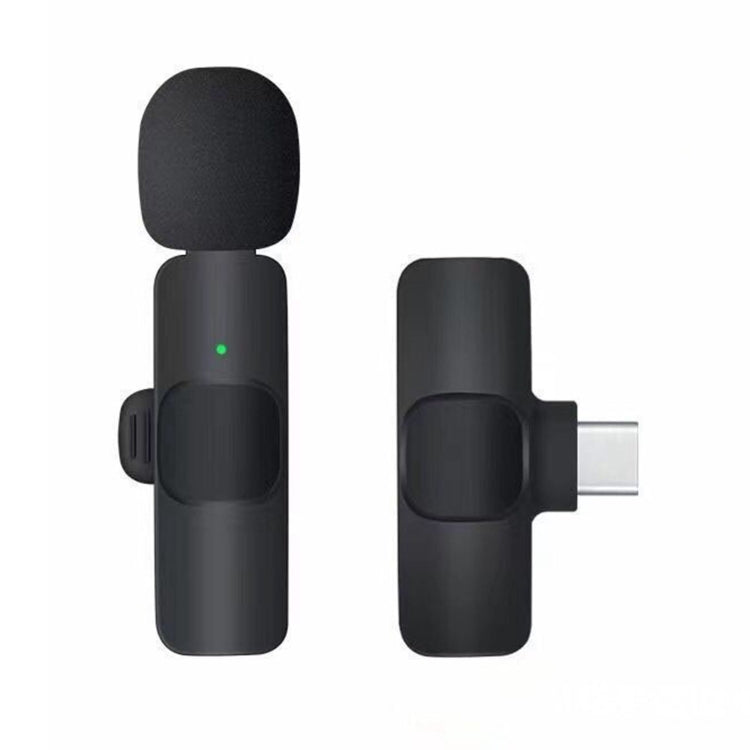 ไมโครโฟนปกไร้สายสำหรับอุปกรณ์ Android Type C - ไมโครโฟนแบบหนีบเสื้อเหมาะสำหรับ YouTube |เฟสบุ๊ค |ถ่ายทอดสด |วิดีโอสัมภาษณ์ |ติ๊กต๊อก
