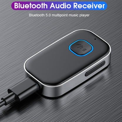 J22 บลูทูธ 5.0 เครื่องรับส่งสัญญาณเสียงอะแดปเตอร์เสียง 3.5 มม.AUX, J22 Bluetooth 5.0