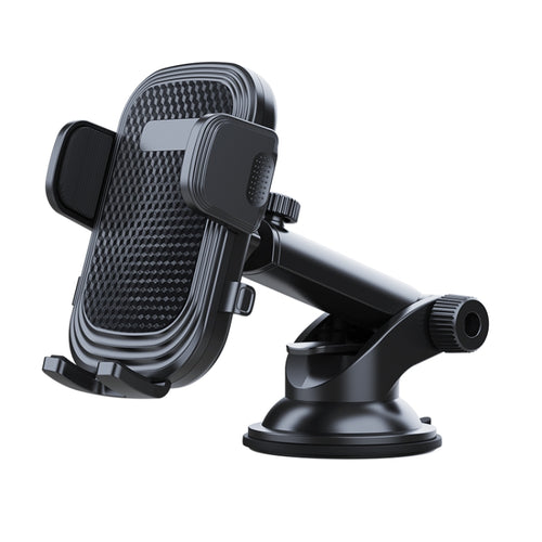 A190+X33 รถที่วางโทรศัพท์แดชบอร์ด Sucker Mount Telescopic ขาตั้งแขนยาว, A190+X33