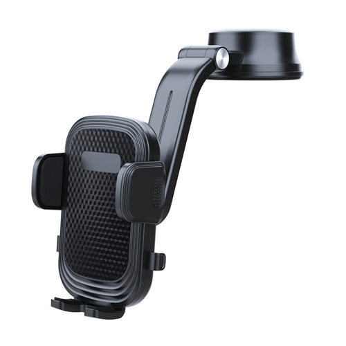 A190+X157 รถที่วางโทรศัพท์แดชบอร์ด Sucker Mount Stand Retractable CLAMP ARM, A190+X157