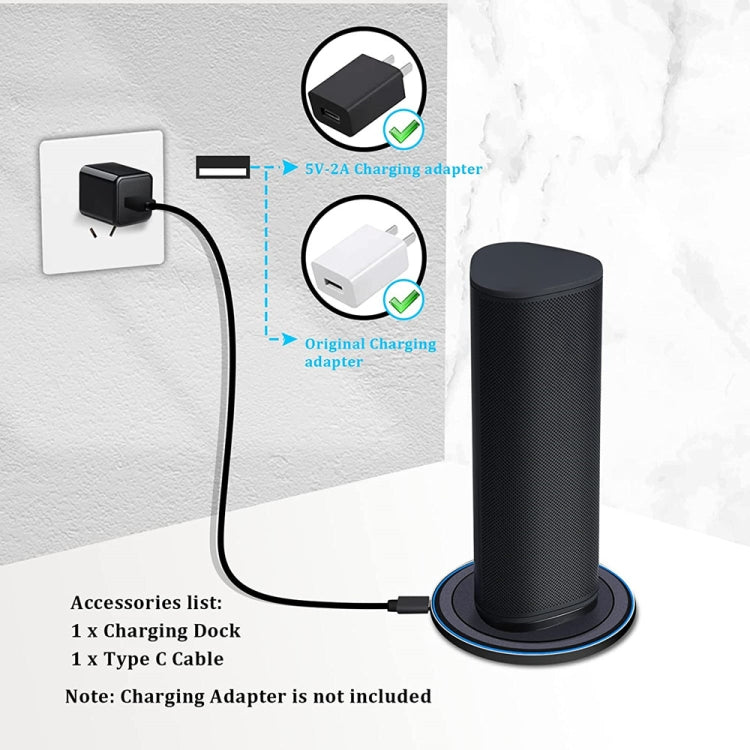 สำหรับ Sonos Roam ลำโพงบลูทูธ Magnetic Wireless Charger แท่นชาร์จ, For Sonos Roam