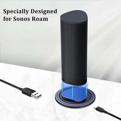สำหรับ Sonos Roam ลำโพงบลูทูธ Magnetic Wireless Charger แท่นชาร์จ, For Sonos Roam