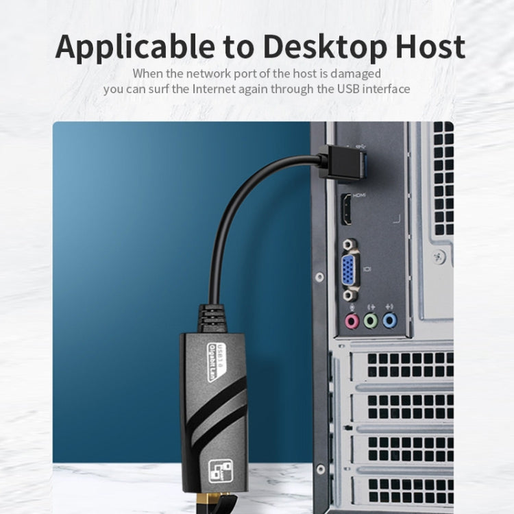 JSM 10/100 Mbps USB 3.0 ถึง RJ45 Ethernet Adapter สายเคเบิลเครือข่าย, JSM 10 / 100 Mbps USB 3.0