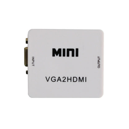 JSM Mini ขนาด HD 1080P VGA to HDMI Scaler Box Audio Video อะแดปเตอร์แปลงดิจิตอล, VGA to HDMI