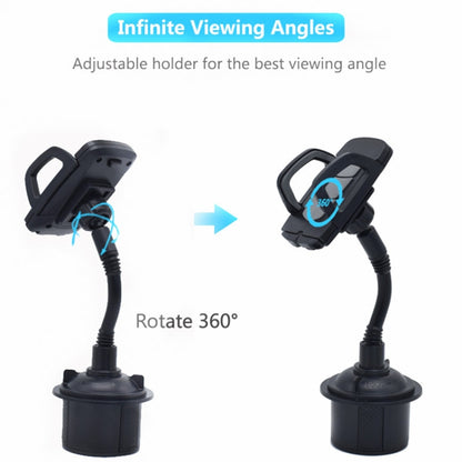 C009 ที่วางแก้วน้ำในรถยนต์แบบปรับได้ 360 องศา Universal Car Mount, C009