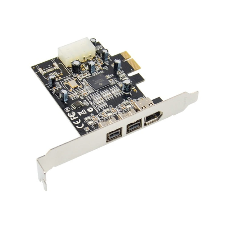 ST23 PCI Express 3 พอร์ต Firewire 1394B และ 1394A PCIe 1.1 x1 การ์ด, ST23