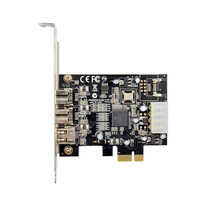 ST23 PCI Express 3 พอร์ต Firewire 1394B และ 1394A PCIe 1.1 x1 การ์ด, ST23