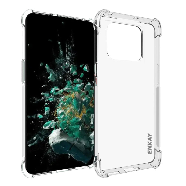 สำหรับ OnePlus 10T 5G / Ace Pro ENKAY เคสโทรศัพท์กันกระแทก TPU แบบใส, For OnePlus 10T 5G / Ace Pro