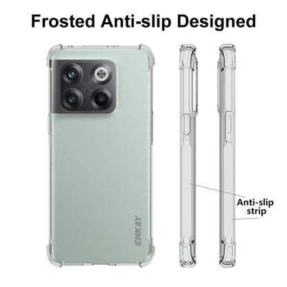 สำหรับ OnePlus 10T 5G / Ace Pro ENKAY เคสโทรศัพท์กันกระแทก TPU แบบใส, For OnePlus 10T 5G / Ace Pro