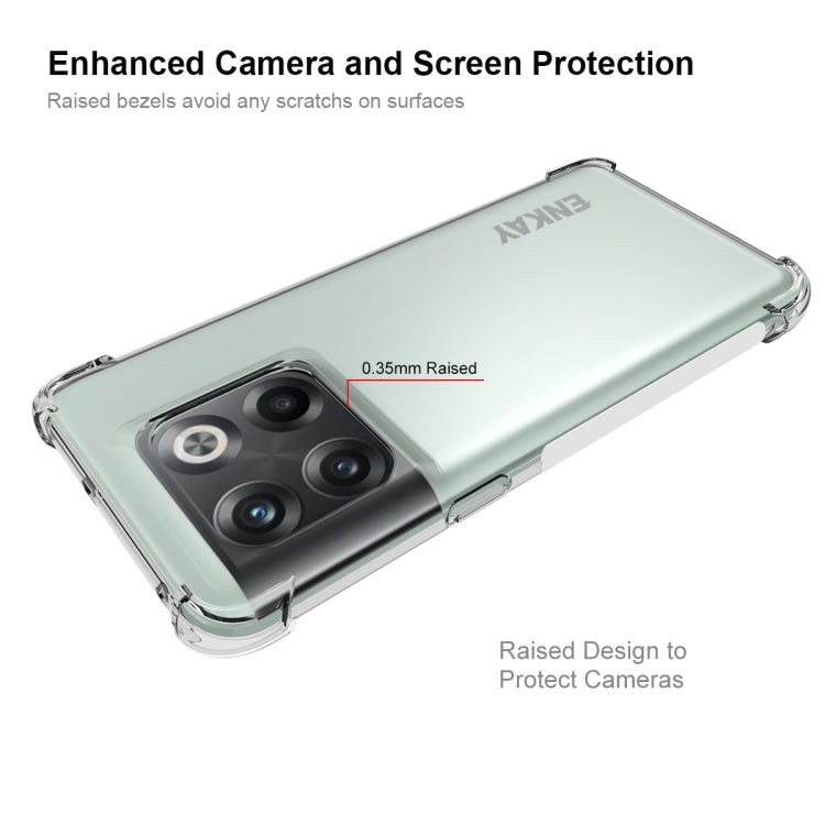 สำหรับ OnePlus 10T 5G / Ace Pro ENKAY เคสโทรศัพท์กันกระแทก TPU แบบใส, For OnePlus 10T 5G / Ace Pro