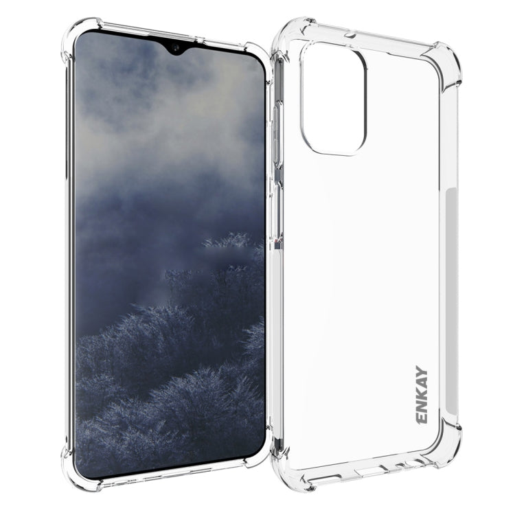 สำหรับ Nokia G60 5G ENKAY เคสโทรศัพท์ TPU แบบใสกันกระแทก, For Nokia G60 5G