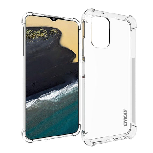 สำหรับ Nokia G400 5G ENKAY เคสโทรศัพท์ TPU แบบใสกันกระแทก, For Nokia G400 5G