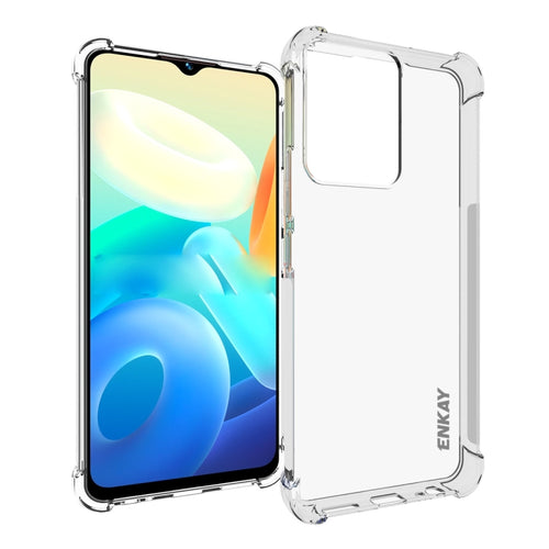 สำหรับ vivo Y02s NKAY Clear TPU เคสโทรศัพท์กันกระแทก, For vivo Y02s