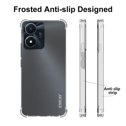 สำหรับ vivo Y02s NKAY Clear TPU เคสโทรศัพท์กันกระแทก, For vivo Y02s
