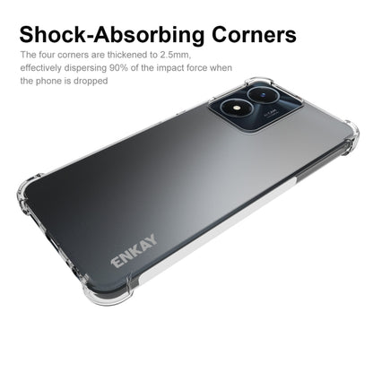 สำหรับ vivo Y02s NKAY Clear TPU เคสโทรศัพท์กันกระแทก, For vivo Y02s