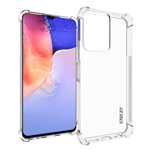 สำหรับ vivo Y16 4G NKAY Clear TPU กันกระแทกเคสโทรศัพท์, For vivo Y16 4G