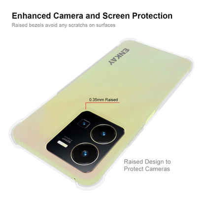 สำหรับ vivo Y35 4G Global NKAY Clear TPU กันกระแทกเคสโทรศัพท์, For vivo Y35 4G Global