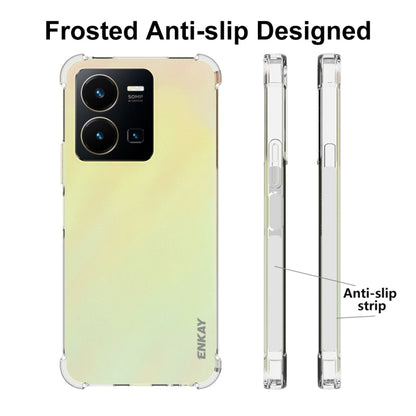 สำหรับ vivo Y35 4G Global NKAY Clear TPU กันกระแทกเคสโทรศัพท์, For vivo Y35 4G Global
