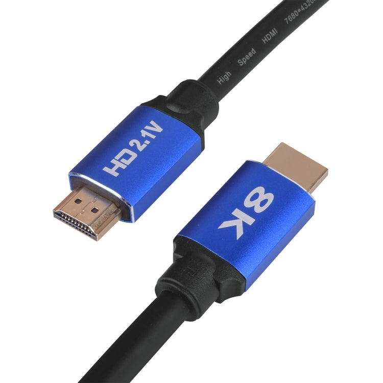 HD08 8K Ultra Clear HDMI 2.1 ทีวีคอมพิวเตอร์โปรเจคเตอร์กล่องรับสัญญาณสาย HDMI 5M