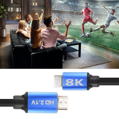 HD08 8K Ultra Clear HDMI 2.1 ทีวีคอมพิวเตอร์โปรเจคเตอร์กล่องรับสัญญาณสาย HDMI 5M