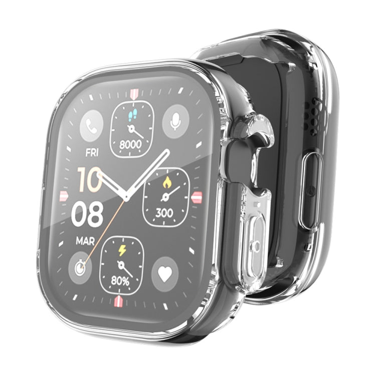 สำหรับ Apple Watch Ultra 49 มม. ENKAY เคส TPU นุ่มโปร่งใสแบบเต็มพร้อมฟิล์มหน้าจอ