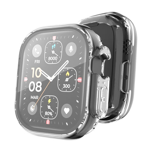 สำหรับ Apple Watch Ultra 49 มม. ENKAY เคส TPU นุ่มโปร่งใสแบบเต็มพร้อมฟิล์มหน้าจอ