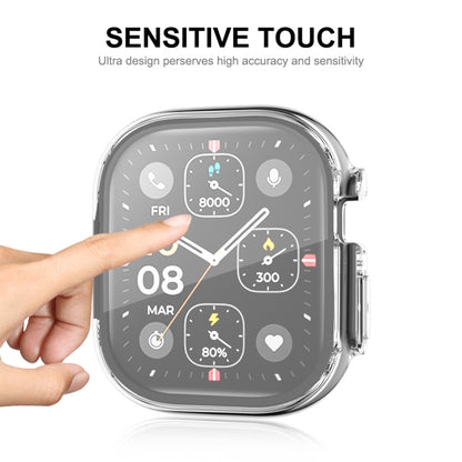 สำหรับ Apple Watch Ultra 49 มม. ENKAY เคส TPU นุ่มโปร่งใสแบบเต็มพร้อมฟิล์มหน้าจอ