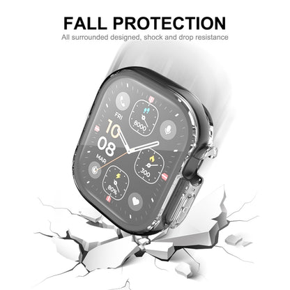 สำหรับ Apple Watch Ultra 49 มม. ENKAY เคส TPU นุ่มโปร่งใสแบบเต็มพร้อมฟิล์มหน้าจอ