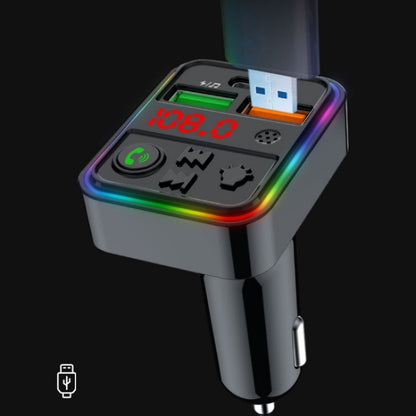 PDF18 อะแดปเตอร์ชาร์จโทรศัพท์มือถือ USB + Type-C PD25W QC3.0 อะแดปเตอร์โทรศัพท์ในรถยนต์ไฟแช็ก, PDF18