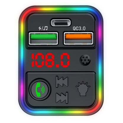 PDF18 อะแดปเตอร์ชาร์จโทรศัพท์มือถือ USB + Type-C PD25W QC3.0 อะแดปเตอร์โทรศัพท์ในรถยนต์ไฟแช็ก, PDF18