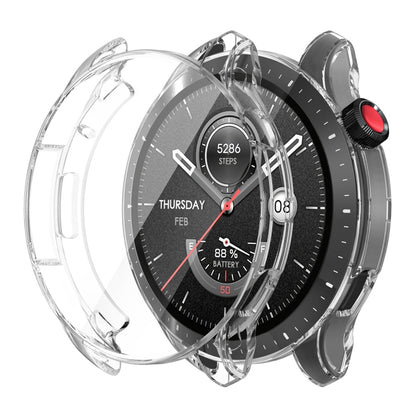 สำหรับ Amazfit GTR 4 ENKAY Hat-Prince เคส TPU โปร่งใสพร้อมฟิล์มกันรอย