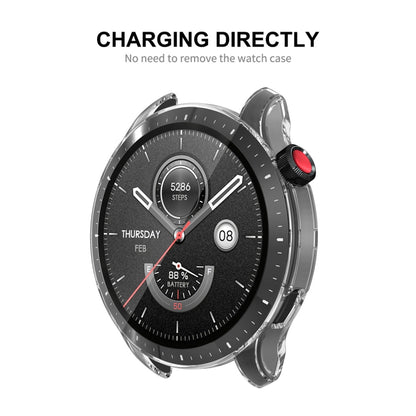 สำหรับ Amazfit GTR 4 ENKAY Hat-Prince เคส TPU โปร่งใสพร้อมฟิล์มกันรอย