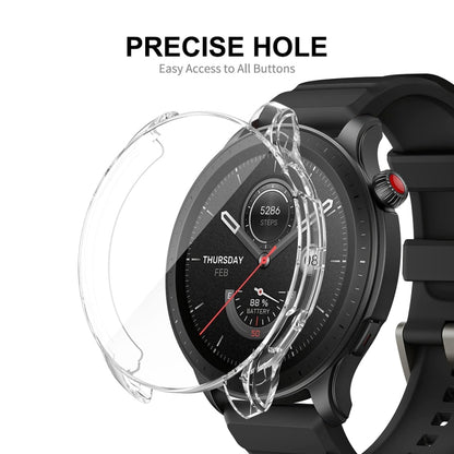สำหรับ Amazfit GTR 4 ENKAY Hat-Prince เคส TPU โปร่งใสพร้อมฟิล์มกันรอย