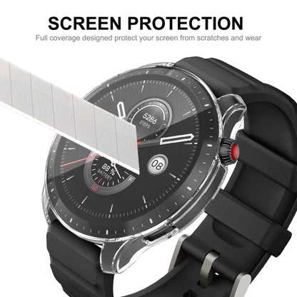 สำหรับ Amazfit GTR 4 ENKAY Hat-Prince เคส TPU โปร่งใสพร้อมฟิล์มกันรอย