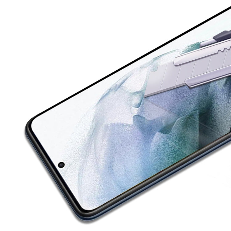 สำหรับ Samsung Galaxy S23 5G mocolo 2.5D เต็มกาวฟิล์มกระจกนิรภัยรองรับการปลดล็อคลายนิ้วมือ, For Samsung Galaxy S23 5G