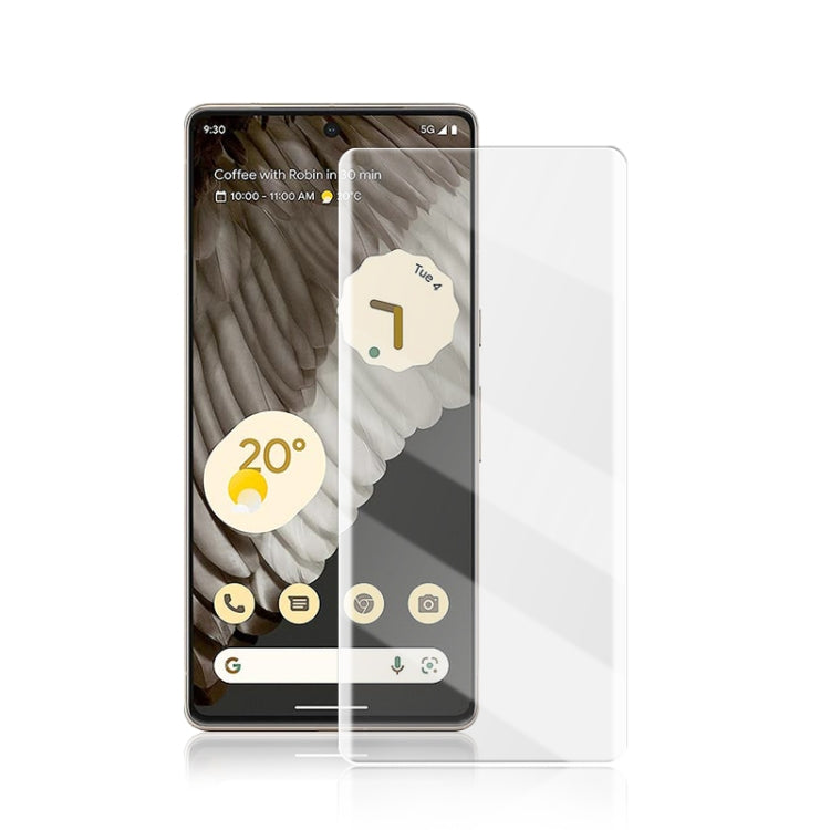 สำหรับ Google Pixel 7 Pro 5G mocolo 9H 3D Full Screen UV Screen Film, For Google Pixel 7 Pro