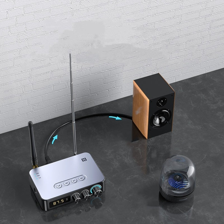 M9 บลูทูธ 5.1 เครื่องรับสัญญาณเพลงอะแดปเตอร์บลูทูธระยะไกลสำหรับ Home STEREO AV Receiver หรือเครื่องขยายเสียง, Bluetooth 5.1 Music Receiver