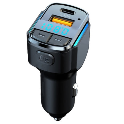 C34 รถบลูทูธ 5.0 Charger เครื่องส่งสัญญาณ FM ไฟแช็ก MP3 เครื่องเล่นเพลง, C34