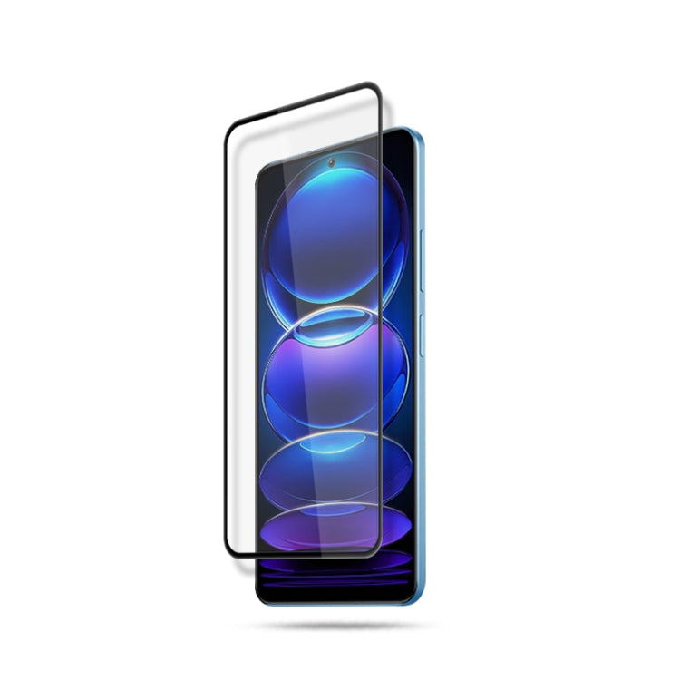สำหรับ Xiaomi Redmi หมายเหตุ 12 Pro mocolo 2.5D เต็มกาวกระจกนิรภัยฟิล์มแบบเต็ม, For Xiaomi Redmi Note 12 Pr