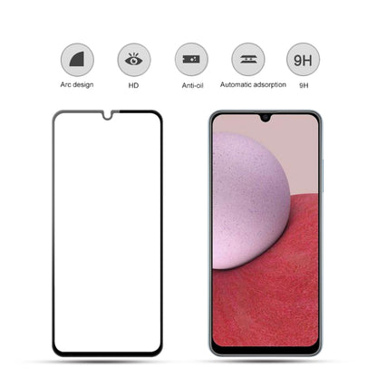 สำหรับ Samsung Galaxy A14 mocolo 2.5D กาวเต็มกระจกนิรภัยฟิล์มแบบเต็ม, For Samsung Galaxy A14