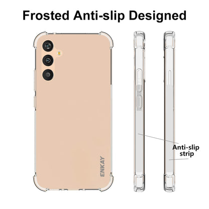 สำหรับ Samsung Galaxy A34 5G ENKAY Hat-Prince Clear TPU เคสกันกระแทกฝาครอบกันลื่นแบบนุ่ม, For Samsung Galaxy A34 5G