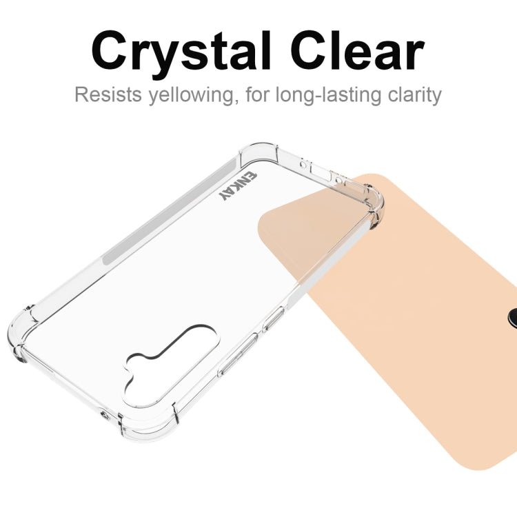 สำหรับ Samsung Galaxy A34 5G ENKAY Hat-Prince Clear TPU เคสกันกระแทกฝาครอบกันลื่นแบบนุ่ม, For Samsung Galaxy A34 5G